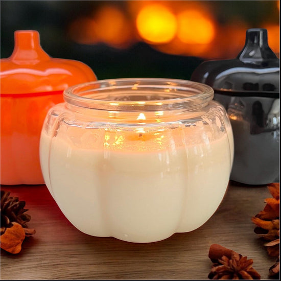 Pumpkin Jar with Lid