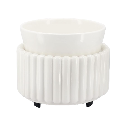 Ceramic White Wax Melt Warmer